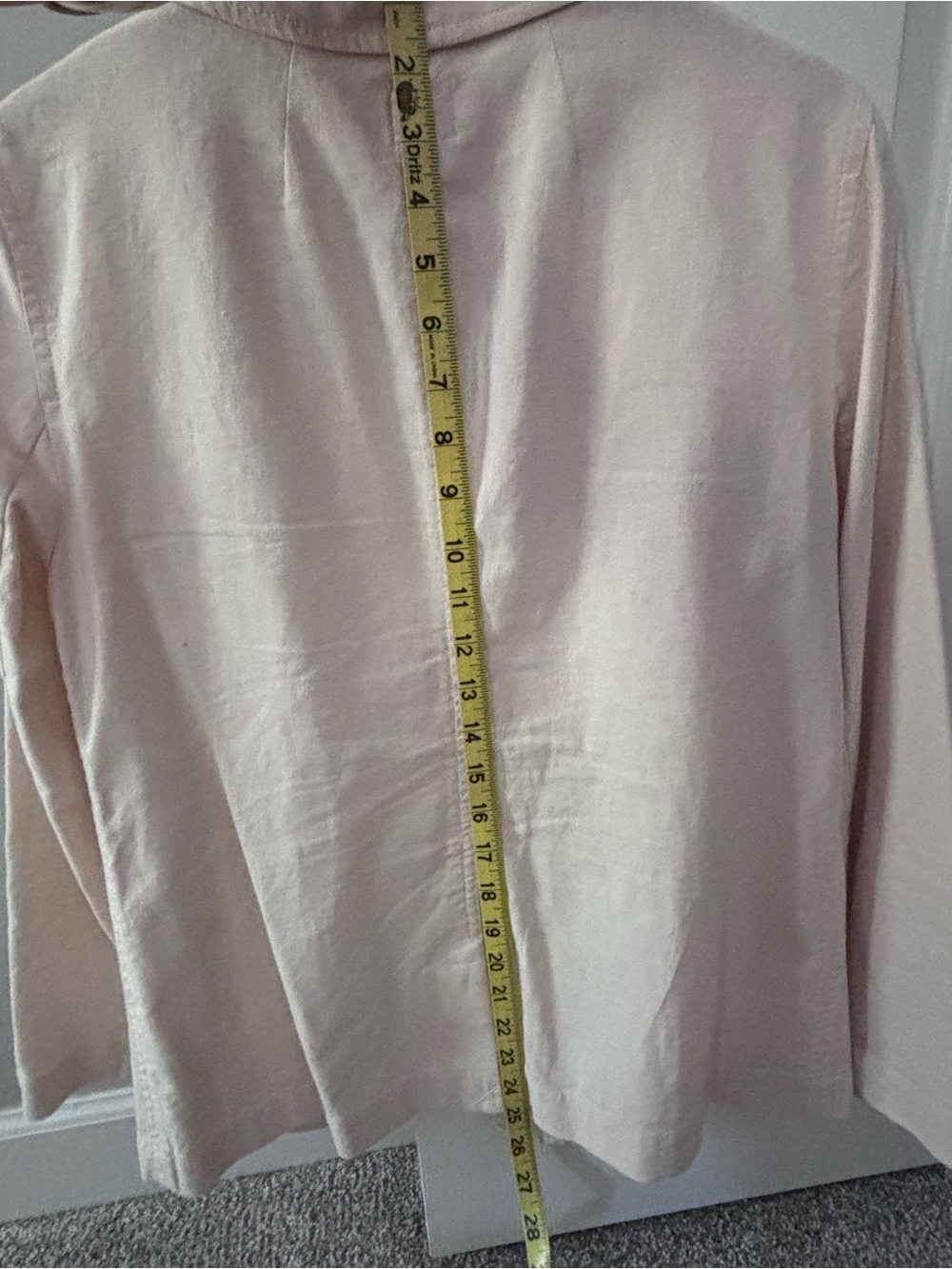 J. Crew Womens PETITE Linen blend Blazer Jacket - Picture 9 of 9